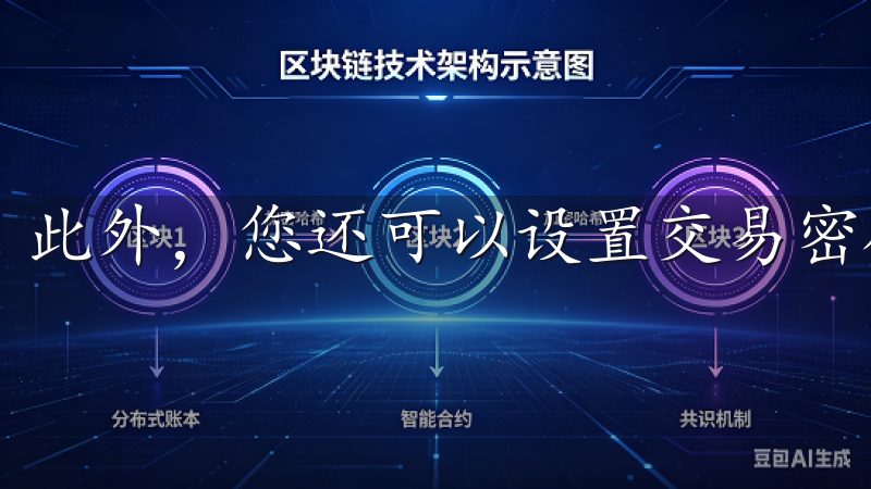 此外，您还可以设置交易密码。