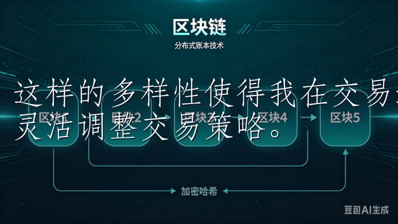 这样的多样性使得我在交易过程中可以根据市场情况和个人需求灵活调整交易策略。
