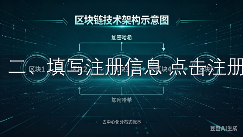 二、填写注册信息 点击注册按钮后,你将看到一个注册表单。