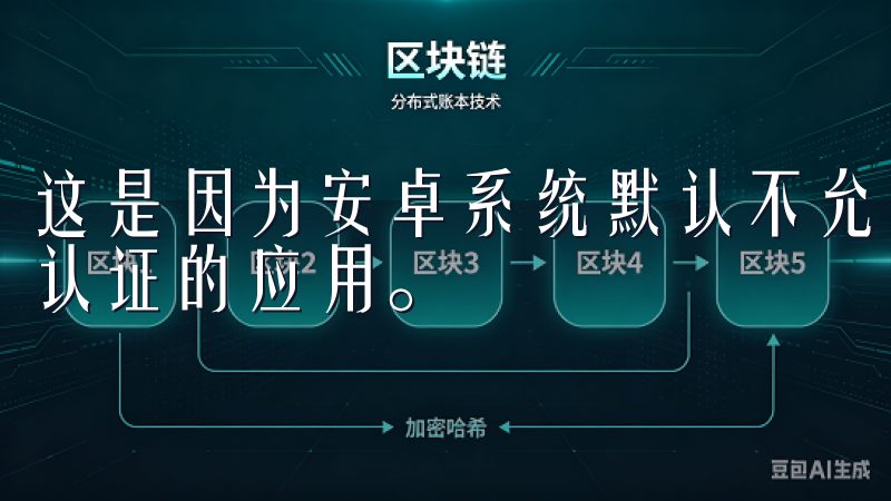 这是因为安卓系统默认不允许安装未经Google Play认证的应用。