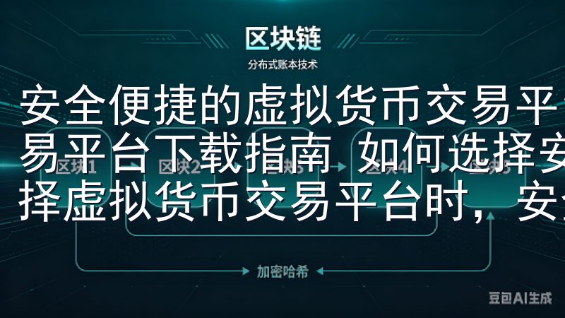 安全便捷的虚拟货币交易平台下载指南 安全便捷的虚拟货币交易平台下载指南 如何选择安全可靠的虚拟货币交易平台 在选择虚拟货币交易平台时，安全性和可靠性是首要考虑的因素。