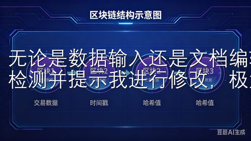 无论是数据输入还是文档编辑，只要我犯了错误，软件都会自动检测并提示我进行修改，极大地减少了出错的几率。