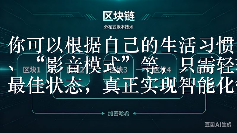 你可以根据自己的生活习惯，定制“回家模式”、“离家模式”、“影音模式”等，只需轻轻一点，家中的设备就会自动调整到最佳状态，真正实现智能化管理。