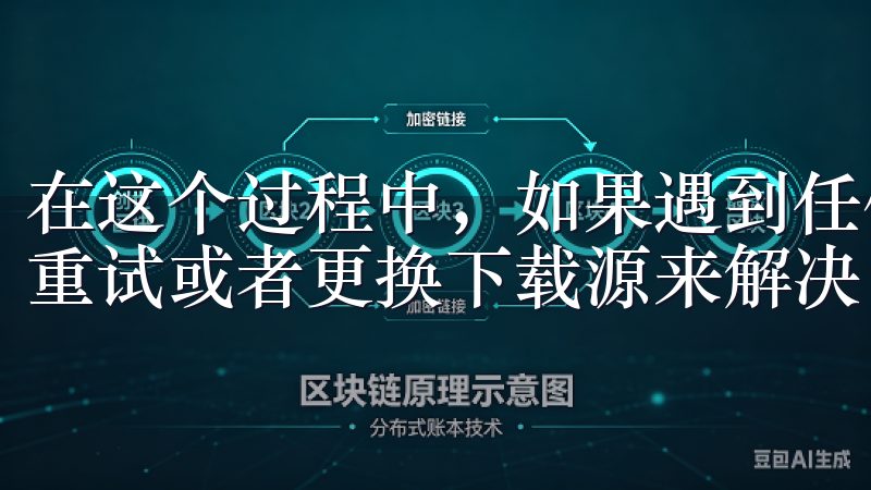 在这个过程中,如果遇到任何问题,请不要慌张,通常可以通过重试或者更换下载源来解决。