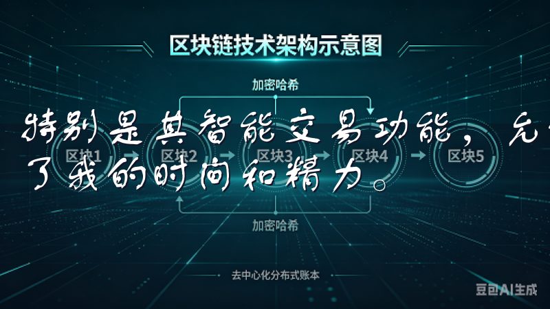特别是其智能交易功能,允许我设定自动交易策略,这大大节省了我的时间和精力。