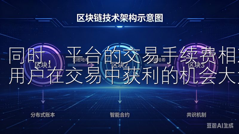 同时，平台的交易手续费相对较低，交易成本得以有效控制，使用户在交易中获利的机会大大增加。