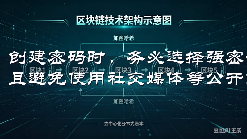 创建密码时，务必选择强密码，包含字母、数字及特殊符号，并且避免使用社交媒体等公开的平台中容易猜测的信息。