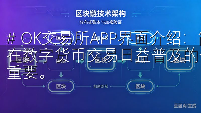 # OK交易所APP界面介绍：简洁设计与强大功能全解析 在数字货币交易日益普及的今日，交易所APP的选择变得尤为重要。