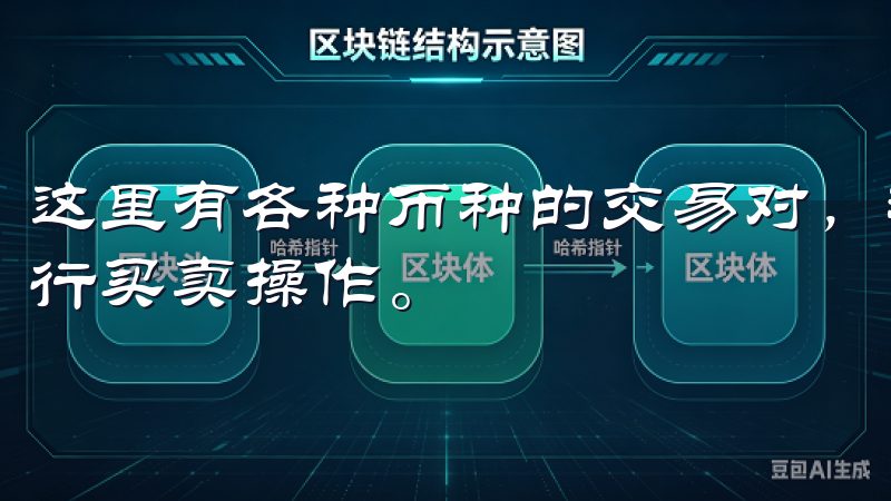 这里有各种币种的交易对，我选择了自己感兴趣的币种，开始进行买卖操作。