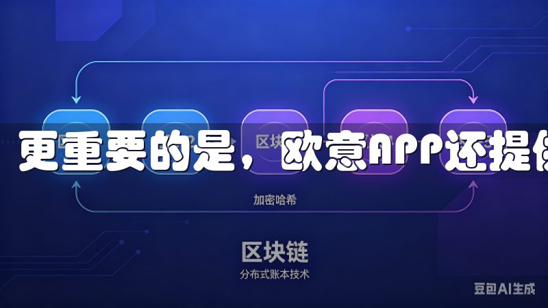 更重要的是，欧意APP还提供了实时监控和警报功能。