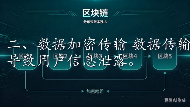 二、数据加密传输 数据传输过程中，一旦被第三方窃取，可能导致用户信息泄露。