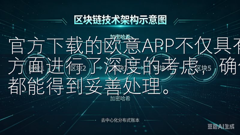 官方下载的欧意APP不仅具有强大的功能,还在用户数据安全方面进行了深度的考虑,确保每个用户的个人信息在使用过程中都能得到妥善处理。