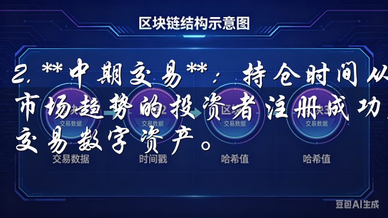 2. **中期交易**：持仓时间从几天到几周，适合于关注市场趋势的投资者注册成功后，您可以立即进行资金存入，开始交易数字资产。