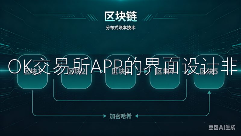 OK交易所APP的界面设计非常注重用户体验。