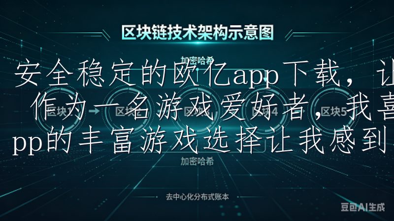 安全稳定的欧亿app下载，让你玩得更放心：丰富的游戏选择 作为一名游戏爱好者，我喜欢尝试各种不同的游戏，而欧亿app的丰富游戏选择让我感到非常满意。