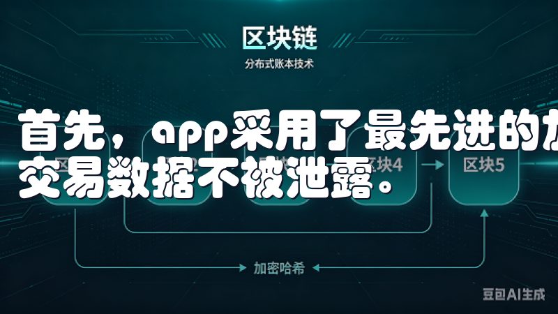 首先，app采用了最先进的加密技术，保护用户的个人信息和交易数据不被泄露。
