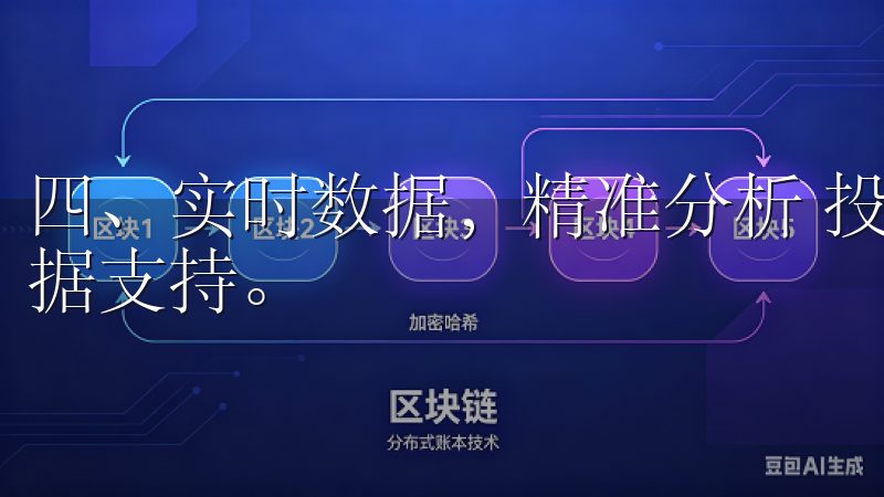 四、实时数据，精准分析 投资成功的关键于及时获取信息与数据支持。