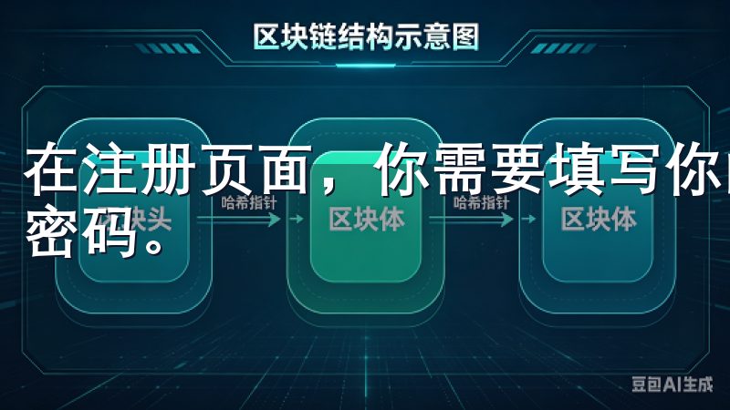 在注册页面，你需要填写你的电子邮件地址，并设置一个安全的密码。