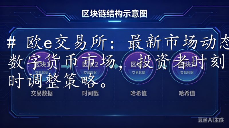# 欧e交易所:最新市场动态与投资策略分析 在快速变动的数字货币市场,投资者时刻需要关注各大交易所的动态,以便及时调整策略。