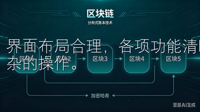 界面布局合理,各项功能清晰易懂,只需简单的点击便能完成复杂的操作。
