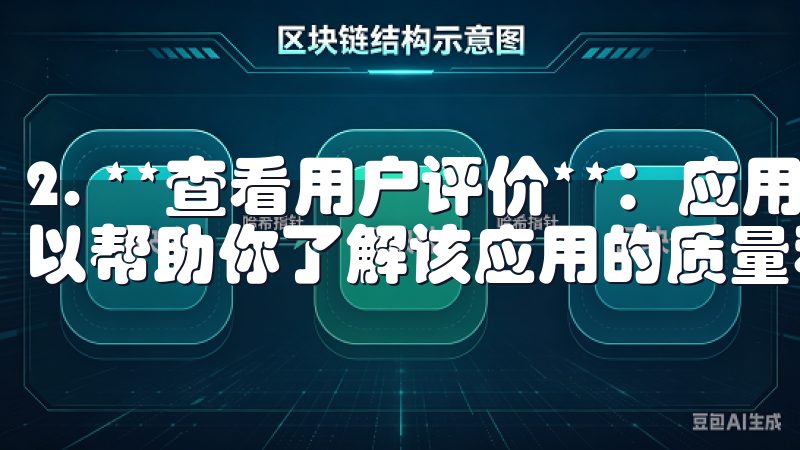 2. **查看用户评价**:应用商店中用户的评价和评分可以帮助你了解该应用的质量和安全性。