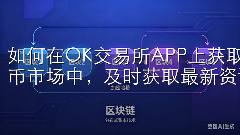 如何在OK交易所APP上获取最新资讯和市场分析 在数字货币市场中，及时获取最新资讯和市场分析是非常重要的。