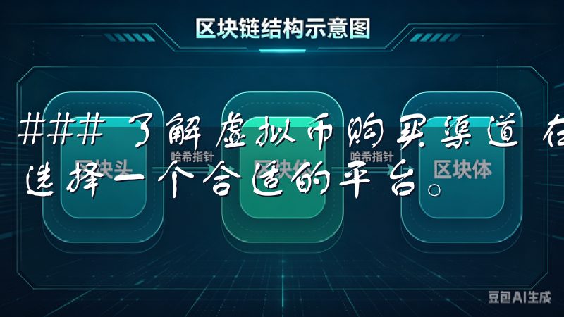 ### 了解虚拟币购买渠道 在我开始购买虚拟币时，首先要选择一个合适的平台。