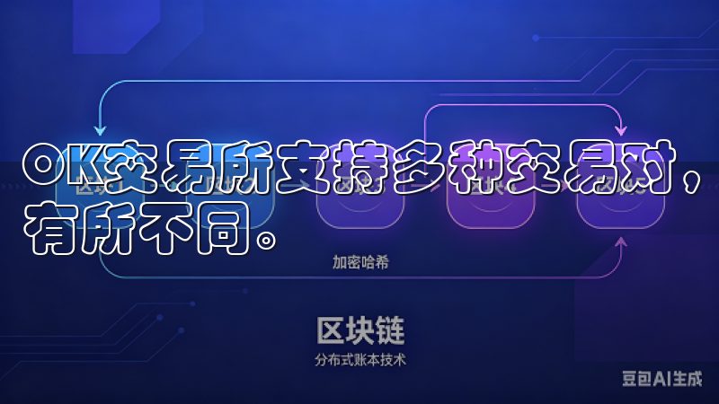 OK交易所支持多种交易对，而这些交易对的手续费设置可能会有所不同。