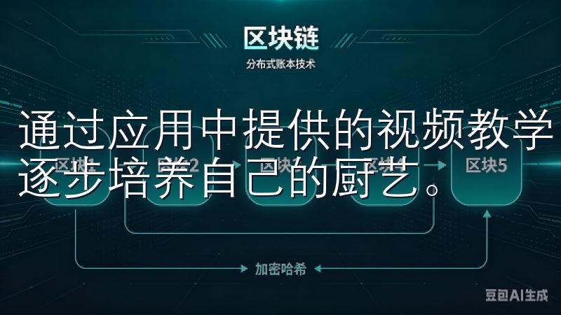 通过应用中提供的视频教学,我可以准确掌握每一个烹饪技巧,逐步培养自己的厨艺。