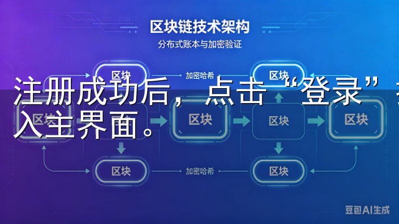 注册成功后，点击“登录”按钮，输入手机号码和密码，即可进入主界面。
