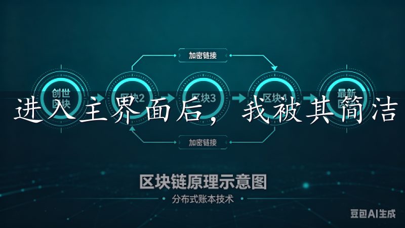 进入主界面后,我被其简洁而又功能强大的界面所吸引。