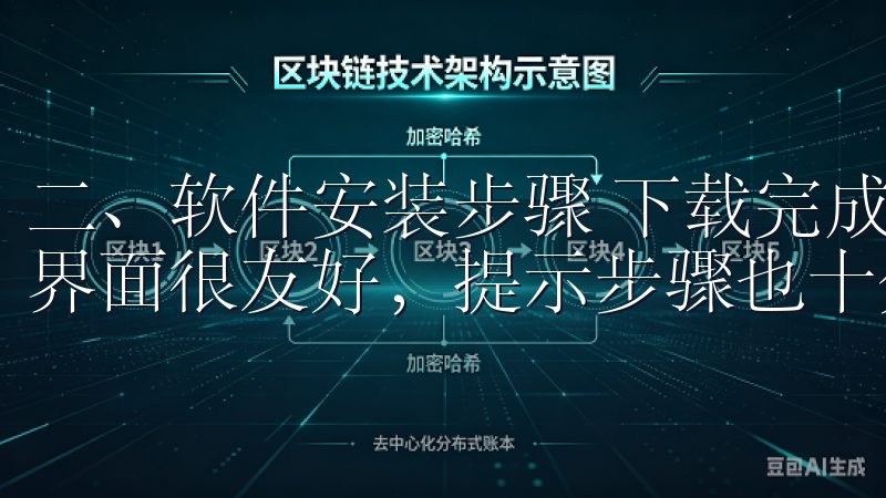 二、软件安装步骤 下载完成后,我直接双击打开安装包,安装界面很友好,提示步骤也十分简单。