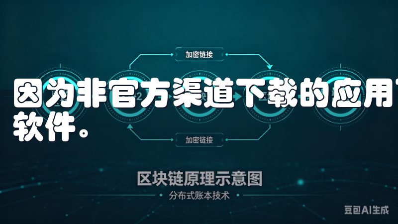 因为非官方渠道下载的应用可能会存安全隐患，甚至可能是恶意软件。