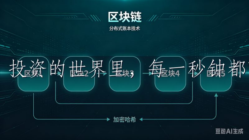 投资的世界里，每一秒钟都可能造成损失。