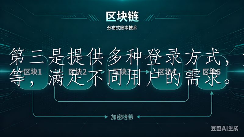 第三是提供多种登录方式,如社交媒体账号登录、手机号码登录等,满足不同用户的需求。