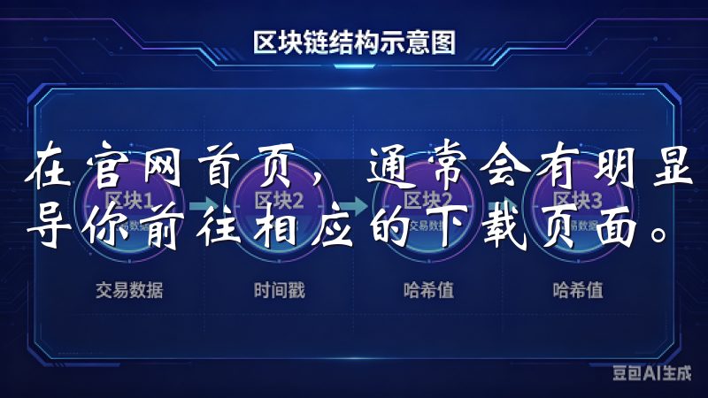 在官网首页，通常会有明显的“下载APP”按钮，点击后会引导你前往相应的下载页面。