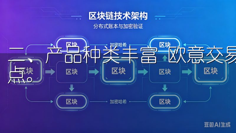 二、产品种类丰富 欧意交易所提供的多样化产品也是其一大亮点。