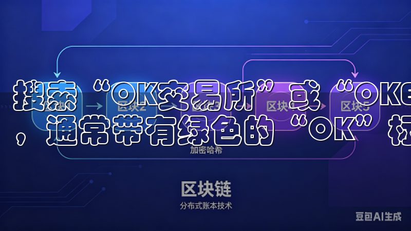 搜索“OK交易所”或“OKEx”,你会看到官方应用的图标,通常带有绿色的“OK”标志。