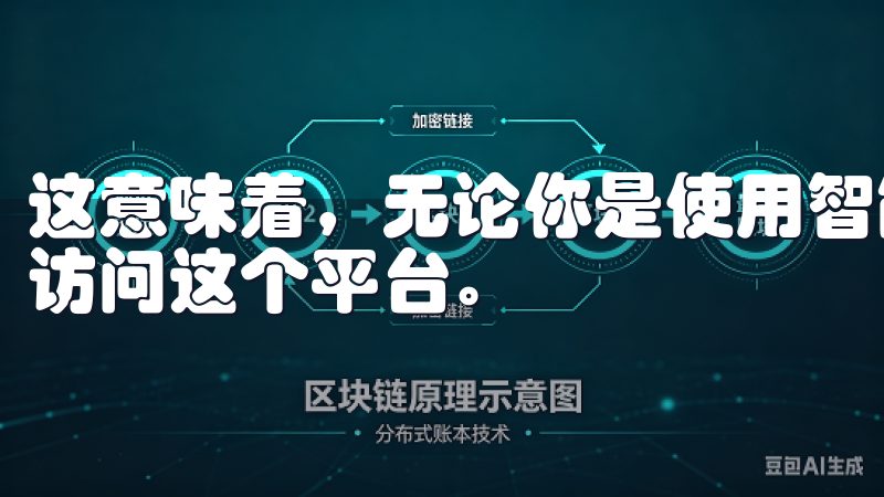 这意味着，无论你是使用智能手机、平板还是电脑，都可以轻松访问这个平台。